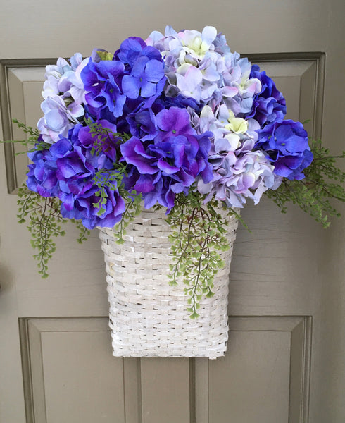 Shades of Purple Door Basket