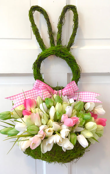 Adorable Easter Bunny Wreath