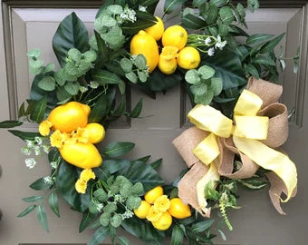 Lovely Lemon Wreath