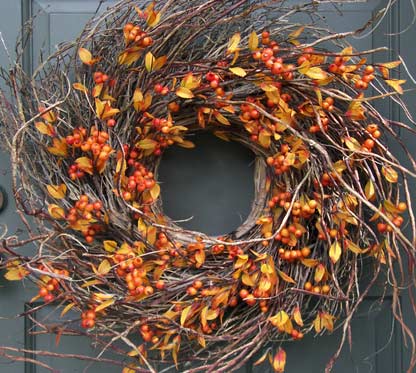 Autumn Berry Wreath-large