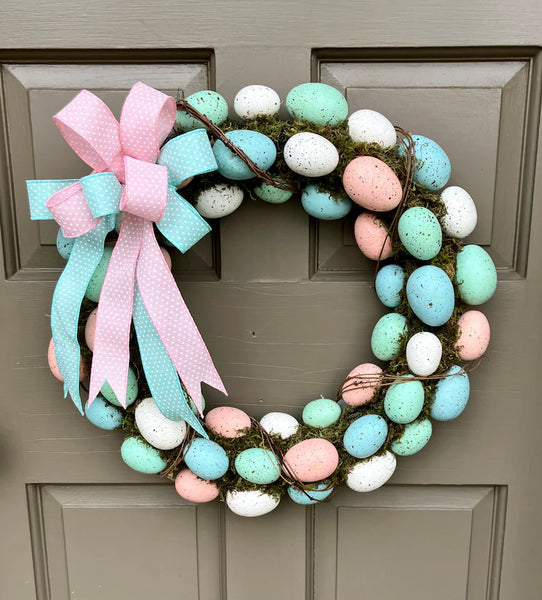 Easter Egg Wreath-Large