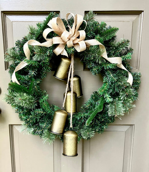 Holiday Bell Wreath