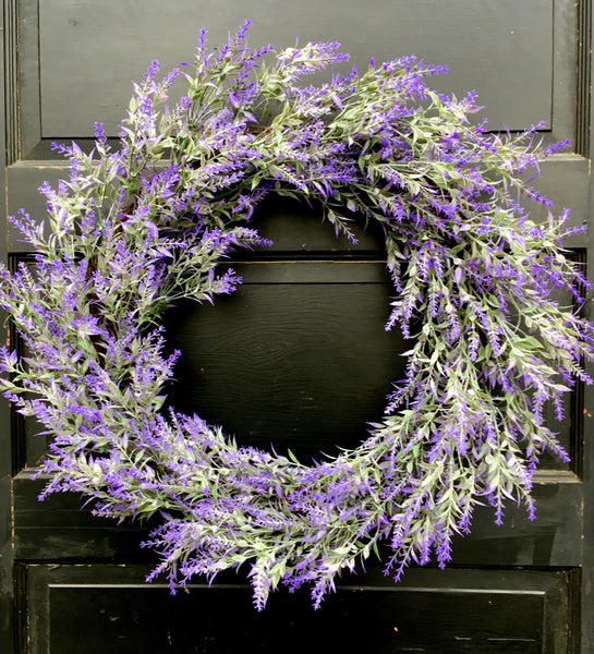 Spring Lavender Wreath