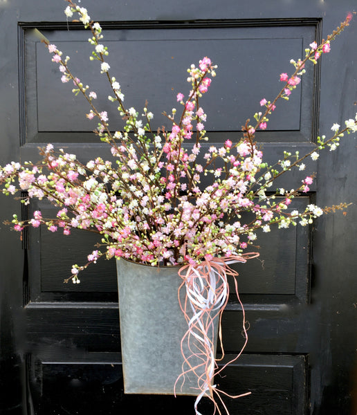 Cherry Blossom Door Planter