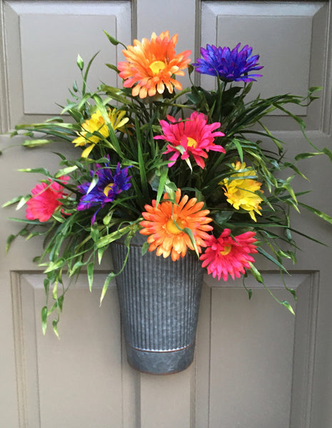 Summer Flower Door Planter