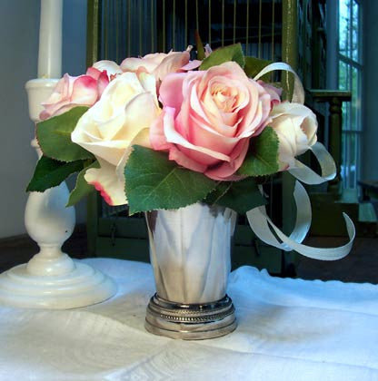Julep Cup with Roses