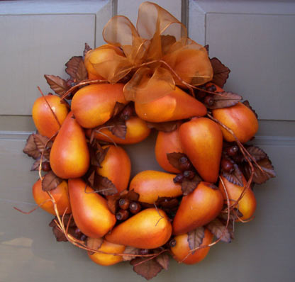 Pear Wreath-medium