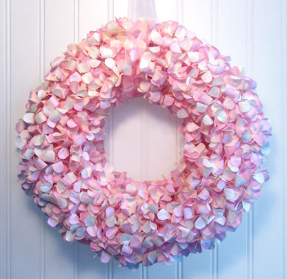 Hydrangea Wreath (pink)