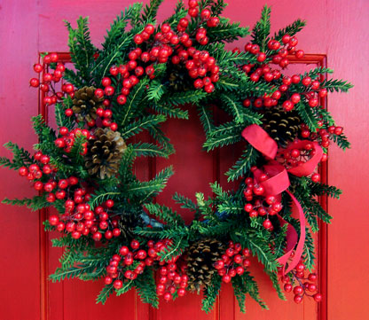 Balsam & Berry Wreath (large)