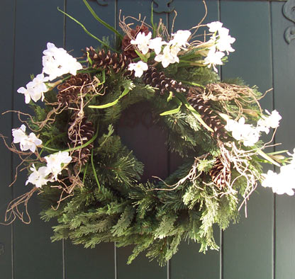 Paper Whites Wreath