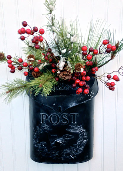 Holiday Post Door Decoration