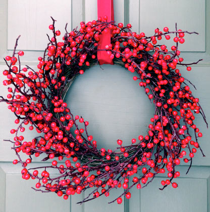 Lovely Red Berry Wreath